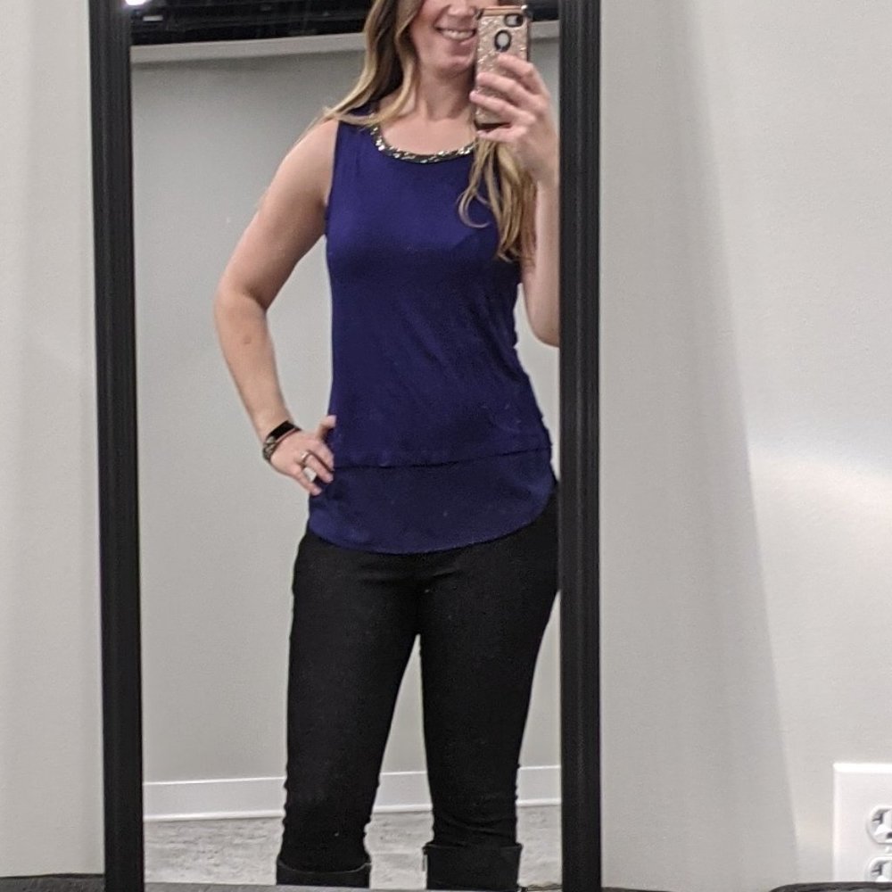 Apt 9 Royal Blue Ladies Dress Tank